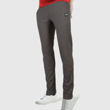 Men’s Essential Melange Track Pants – Charcoal Grey Slim-Fit Joggers