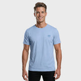 Men's Essential Tonal Logo Crew Neck Tee – Pastel Edition
