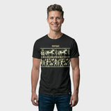 Men's VINTAGE Ancient Frieze Graphic T-Shirt