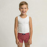 Boy’s All Over Printed Striped Boxers