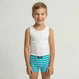 Boy’s All Over Printed Striped Boxers