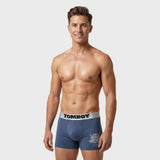 TOMBOY Men’s Boxer – Silver Waistband & Heritage Crest