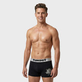 TOMBOY Men’s Boxer – Silver Waistband & Heritage Crest