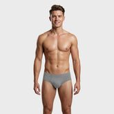 TOMBOY Men’s Navy Comfort Brief – Fabric-Encased Waistband & Flag Detail