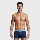 TOMBOY Men’s Retro-Sport Boxer Brief – Stripe print Waistband