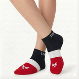 Men’s Tri-Color Block Sports Ankle Socks – Tomboy Series