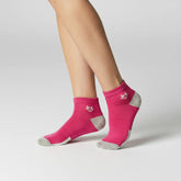 Signature Contrast Series: Premium Embroidered Ankle Socks