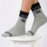 TOMBOY Mindset Series S751 Statement Quarter Socks | Premium Cotton Blend