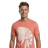 Men’s Vintage Slub T-Shirt – Chief Skull Edition