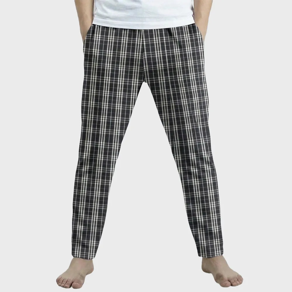 TOMBOY Men’s Premium Gingham Check Pyjamas Lounge Pants