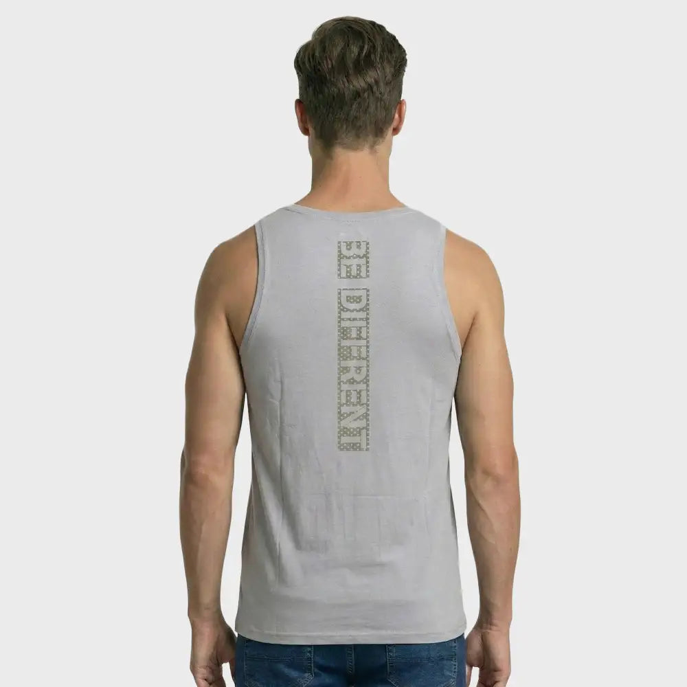 Men’s Black Graphic Print Vest – "73" Urban Polka Dot Edition
