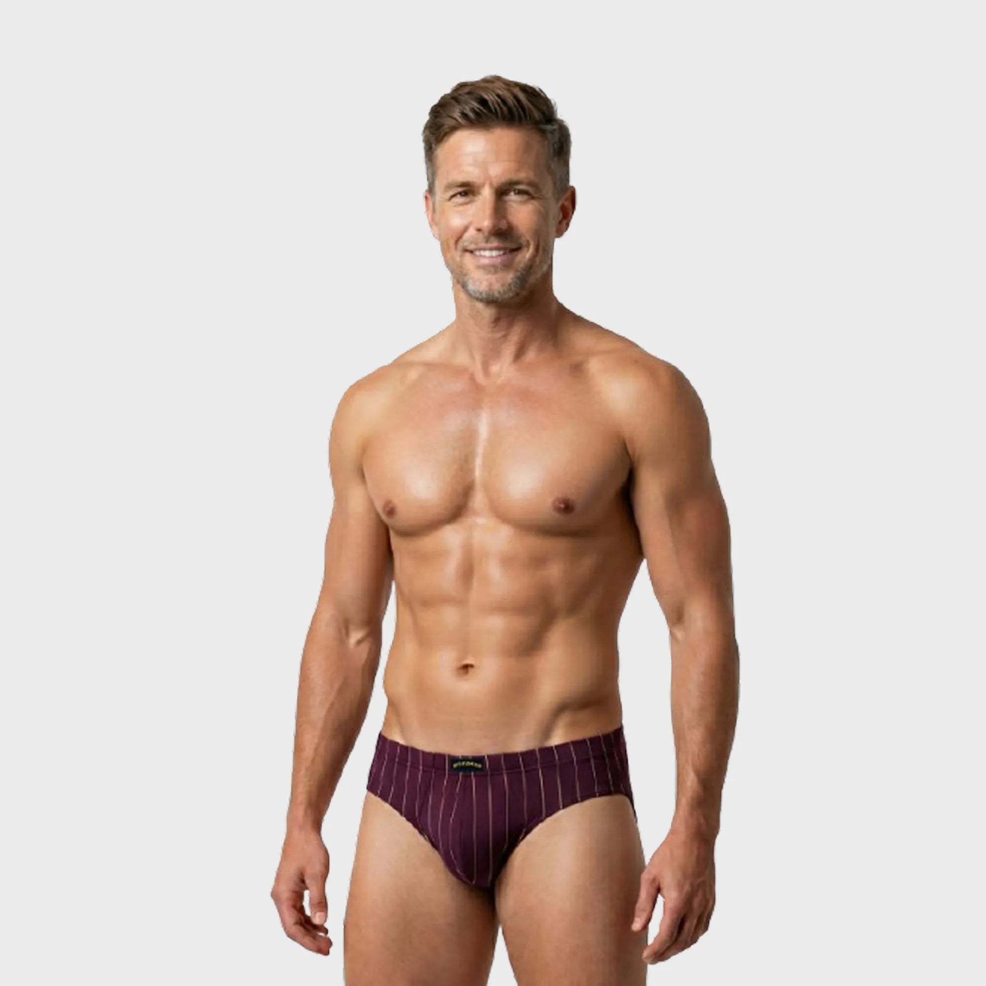 Men’s Premium Pinstripe Brief Edition