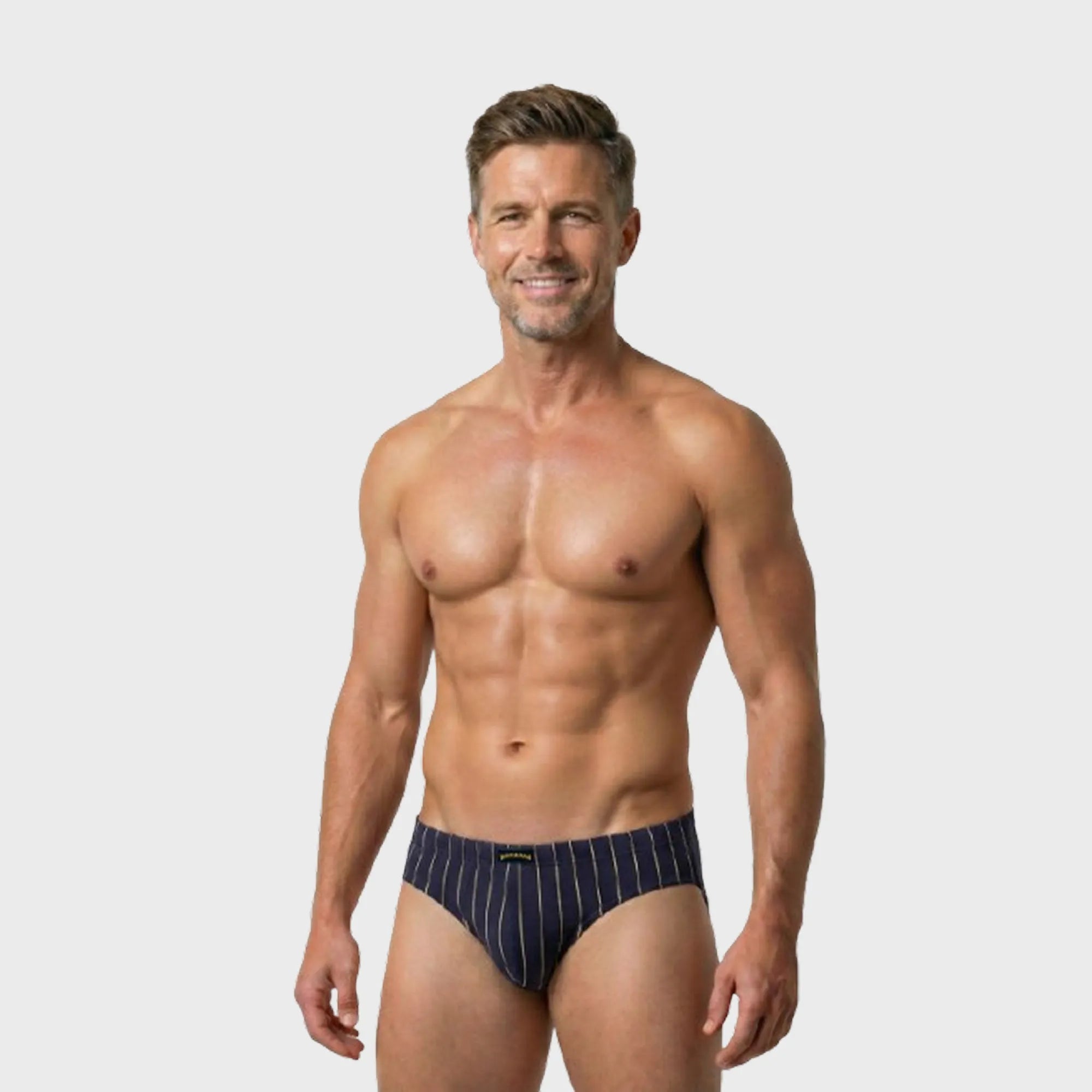 Men’s Premium Pinstripe Brief Edition