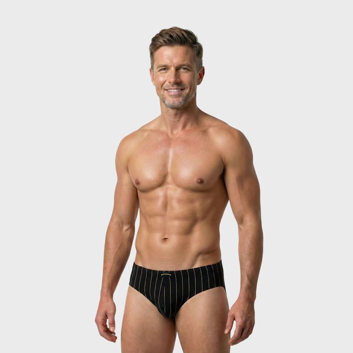Men’s Premium Pinstripe Brief Edition