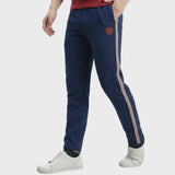Men's Slim-Fit Active Track Pants with Contrast Side Tape