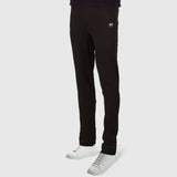 Men’s Urban Slim-Fit Joggers – Jet Black with Ribbed Ankle Cuffs
