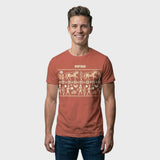 Men's VINTAGE Ancient Frieze Graphic T-Shirt