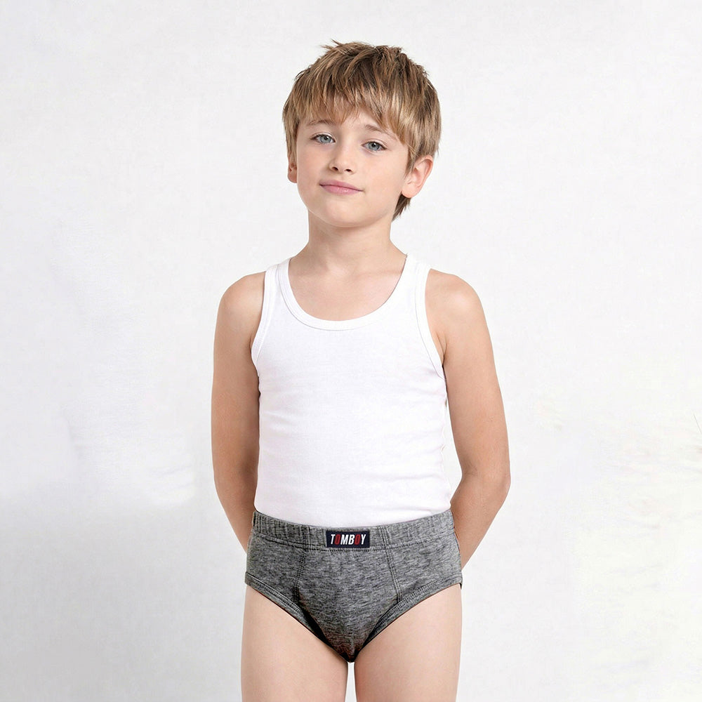 Boy’s Essential Cotton Blend Briefs