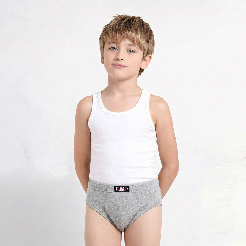 Boy’s Essential Cotton Blend Briefs