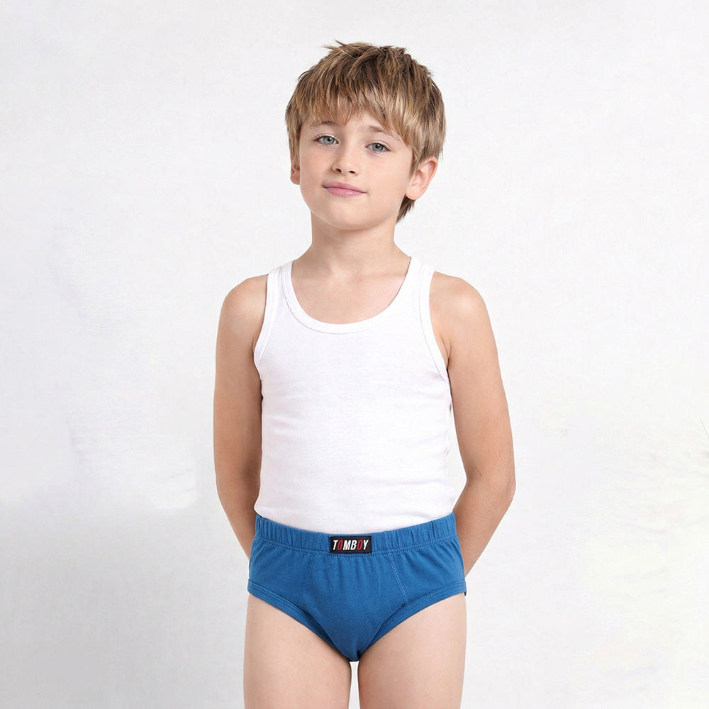 Boy’s Essential Cotton Blend Briefs