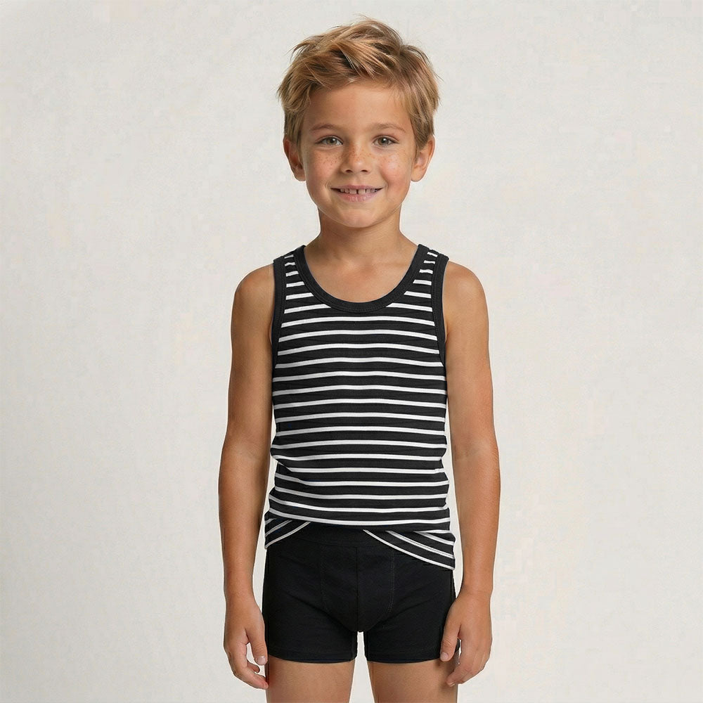 Boy’s Stripe Printed Vest