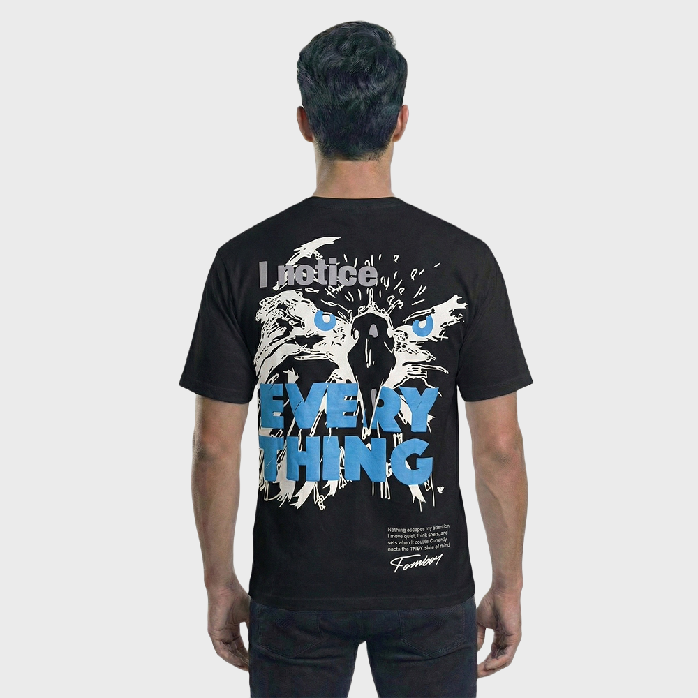 TOMBOY Hustle Hoarder Eagle Statement Tee