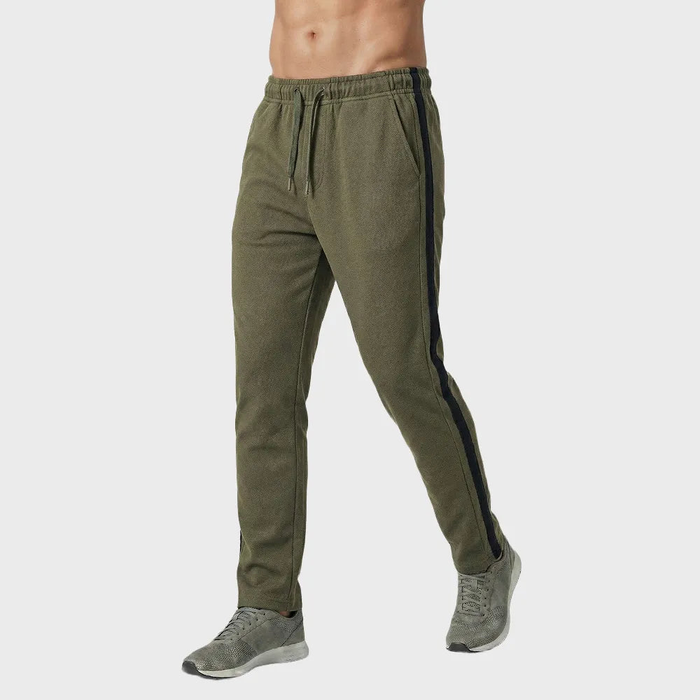 TOMBOY Linear Heritage Side-Stripe Athletic Joggers