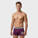 TOMBOY Men’s Boxer – Silver Waistband & Heritage Crest