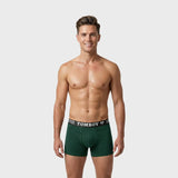 TOMBOY Men’s Grey Trunk with Red Sport Waistband – Functional Fly