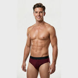 TOMBOY Men’s Patterned Brief - Diamond Grid