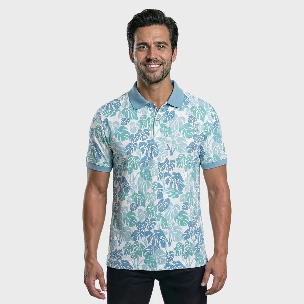 TOMBOY Monogram Geo Premium Printed Polo