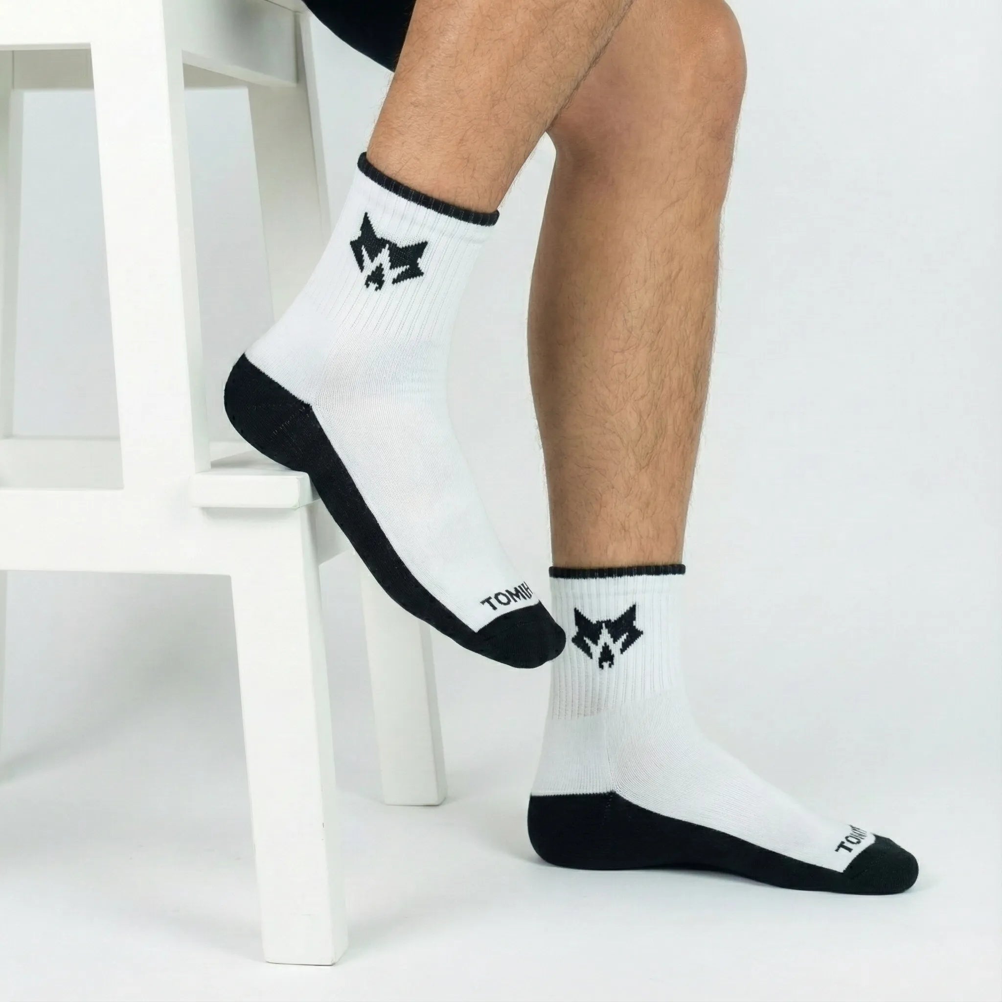 Men’s Tri-Color Block Ankle Socks – Tomboy Series