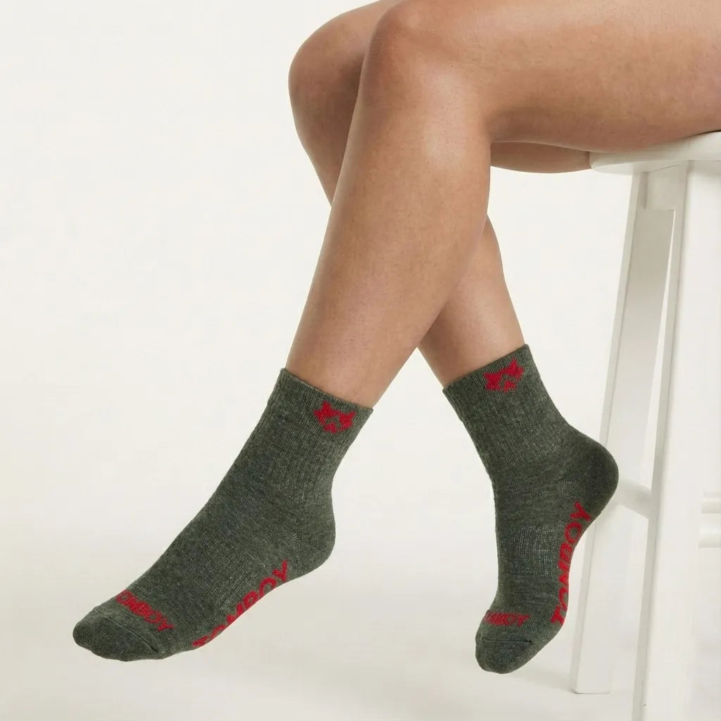 Men’s Statement Sole Ankle Socks – Tomboy Series