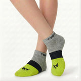 Men’s Tri-Color Block Sports Ankle Socks – Tomboy Series
