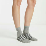 Women’s Striped Invisible Footie Socks – Tomboy Edition