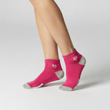 Signature Contrast Series: Premium Embroidered Ankle Socks