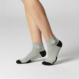 Signature Contrast Series: Premium Embroidered Ankle Socks