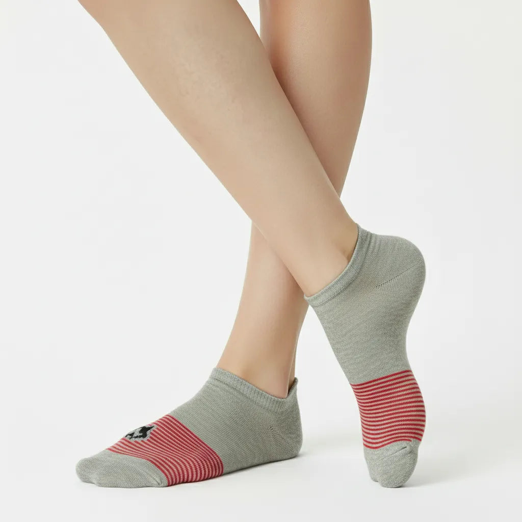 Men’s Daily Essential Ankle Socks – Tomboy Toe Edition