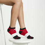 Men’s Dynamic Tri-Color Block No Show Socks