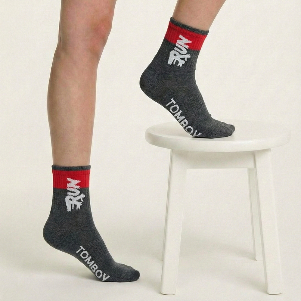 TOMBOY Urban Run S752 Performance Quarter Socks | Athletic Cotton Blend