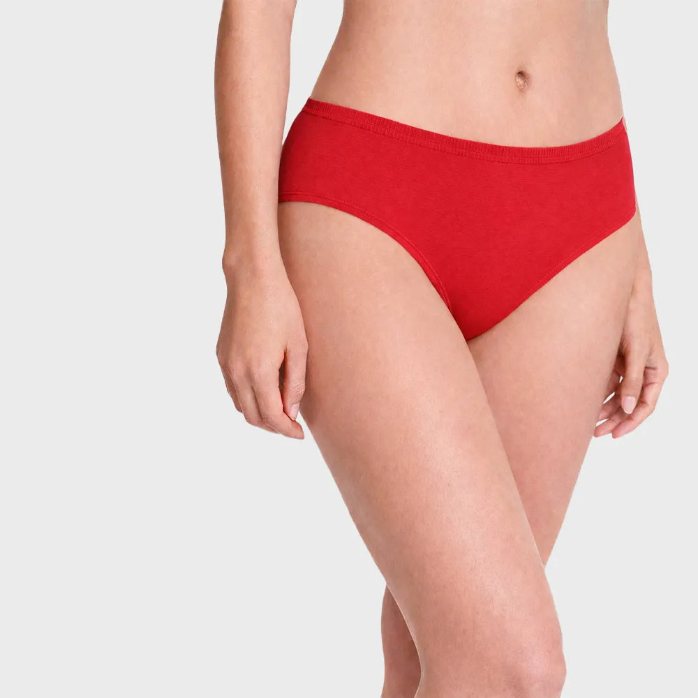 Women’s Essential Soft Cotton-Stretch Bikini Panty – 3 Pcs Pack